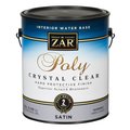 Zar Aqua Satin Clear Water-Based Polyurethane 1 gal 32513